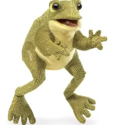 Folkmanis ® Hand Puppet: Funny Frog Clearance