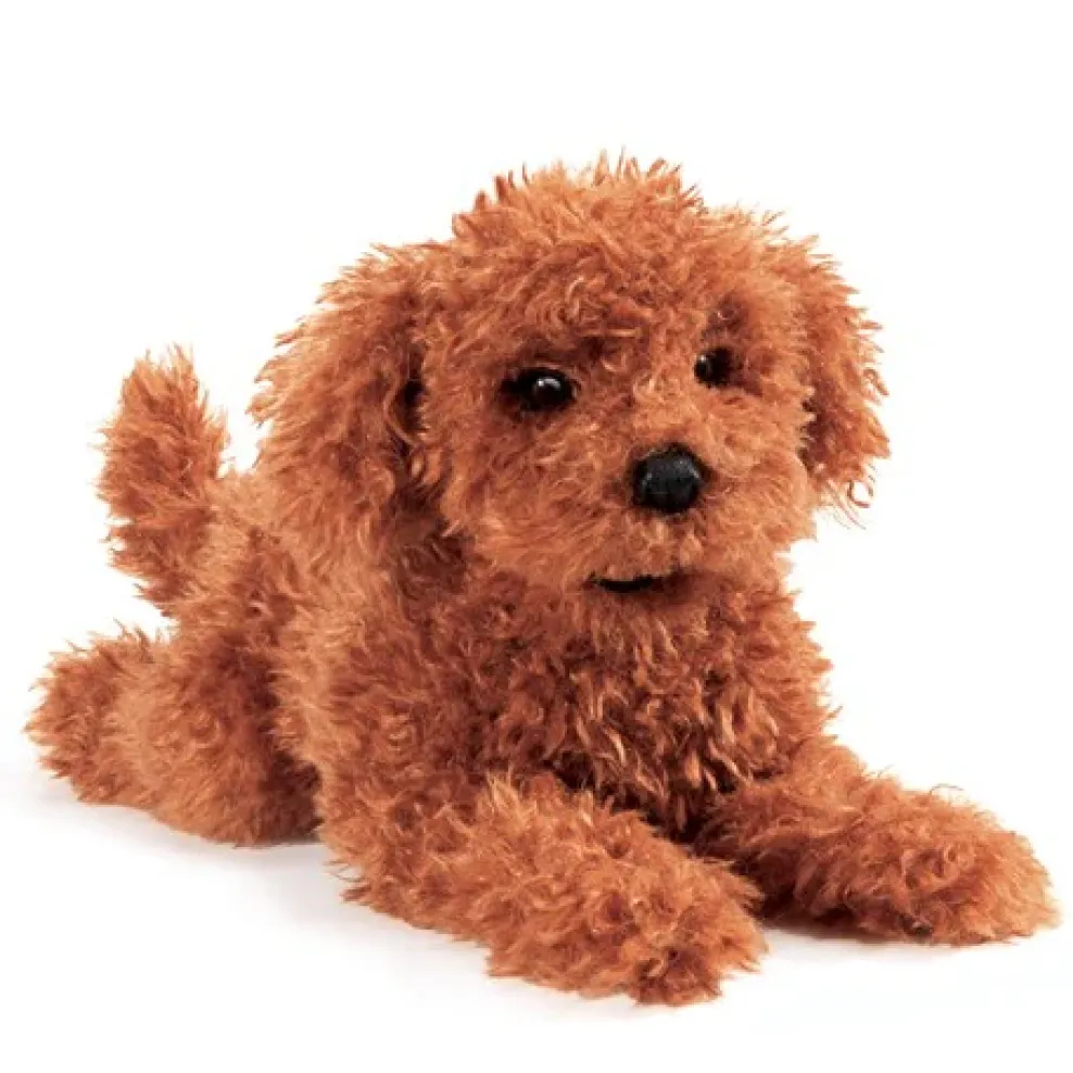 Folkmanis ® Hand Puppet: Toy Poodle Puppy Outlet