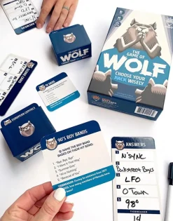 Gray Matters Games - The Game of Wolf Card Game Clearance