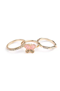 Creative Education of Canada Inc Great Pretenders Boutique Chic Rings: Butterfly Garden Outlet