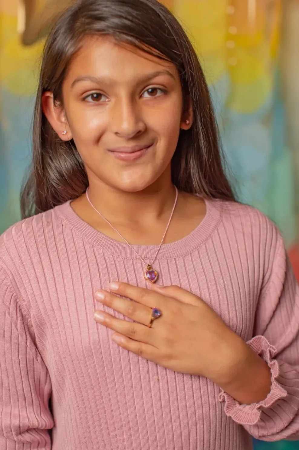 Creative Education of Canada Inc Great Pretenders Boutique Chic Lilac Love Necklace Best