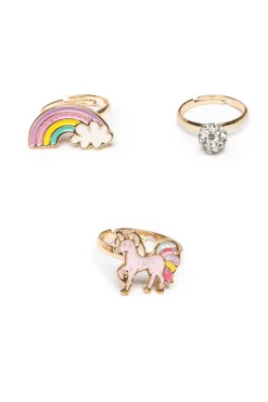 Creative Education of Canada Inc Great Pretenders Boutique Rings: Unicorn Rainbow Fashion