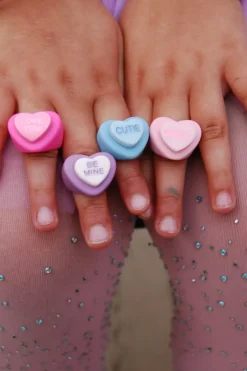 Creative Education of Canada Inc Great Pretenders Candy Heart Rings Hot