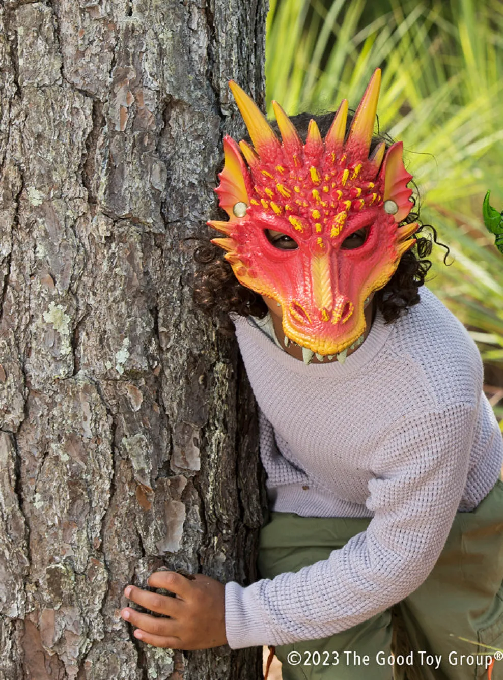 Creative Education of Canada Inc Great Pretenders Dragon Mask Red Fashion