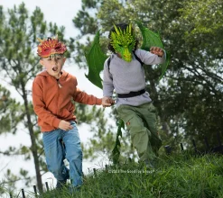 Creative Education of Canada Inc Great Pretenders Dragon Mask Red Fashion