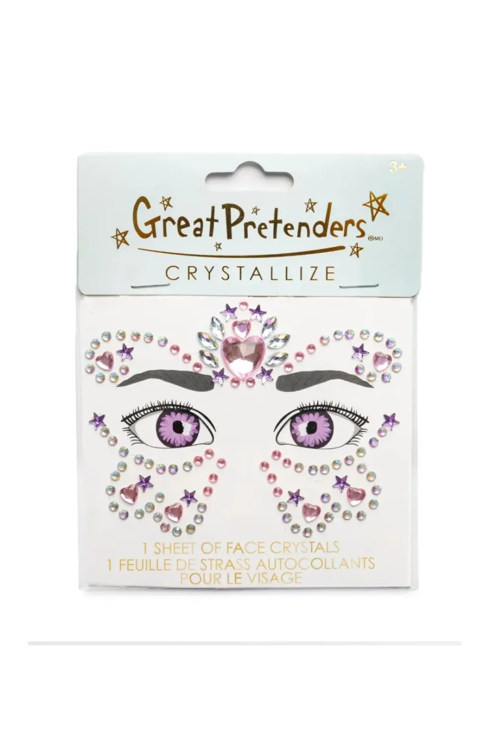 Creative Education of Canada Inc Great Pretenders Face Crystals: Butterfly Princess Hot