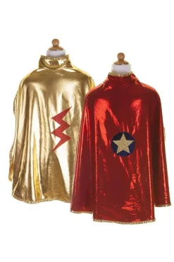 Creative Education of Canada Inc Great Pretenders Gold and Red Reversible Wonder Cape Size 5/6 Discount