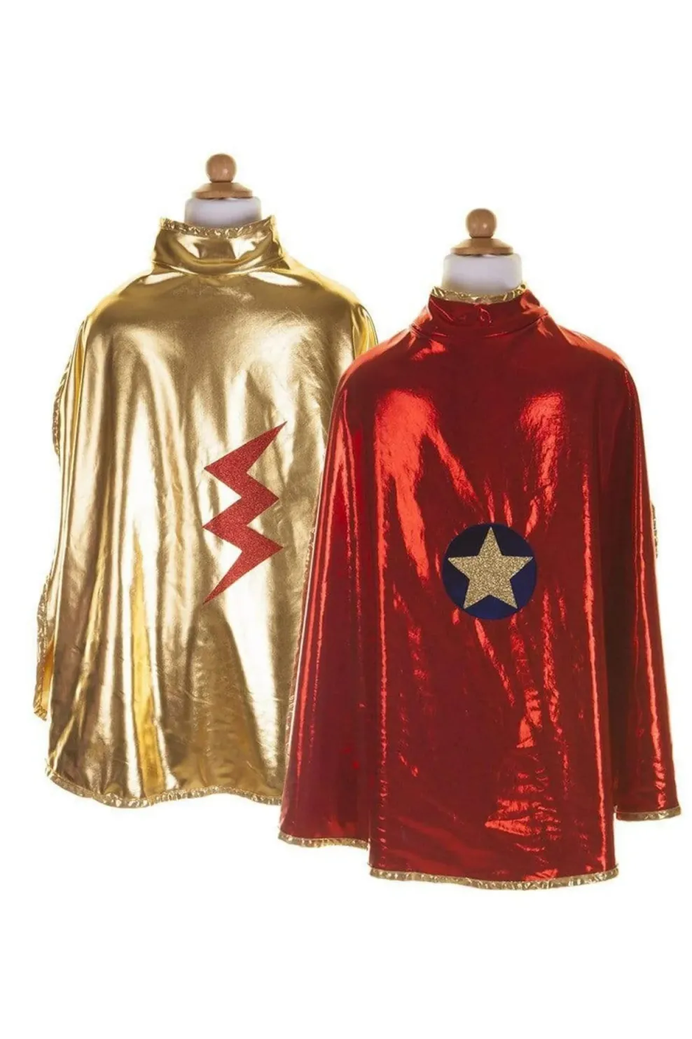 Creative Education of Canada Inc Great Pretenders Gold and Red Reversible Wonder Cape Size 5/6 Discount