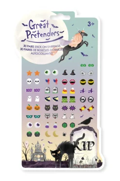 Creative Education of Canada Inc Great Pretenders Halloween Stick on Earrings (New 2024) Best