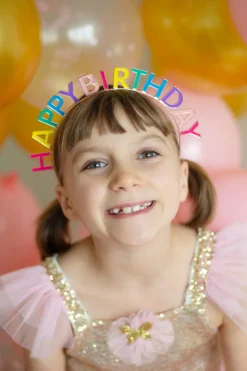 Creative Education of Canada Inc Great Pretenders Headband: Happy Birthday Rainbow Clearance