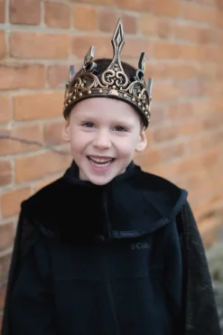 Creative Education of Canada Inc Great Pretenders Medieval Crown Gold/Black Clearance