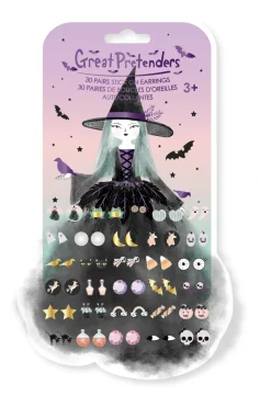 Creative Education of Canada Inc Great Pretenders Natasha the Raven Witch Sticker Earrings Hot