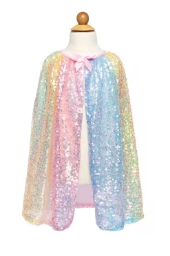 Creative Education of Canada Inc Great Pretenders Ombre Sequins Cape Size 4/6 Clearance