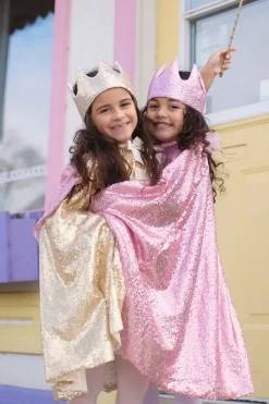 Creative Education of Canada Inc Great Pretenders Precious Pink Sequins Cape Size 5/6 Discount