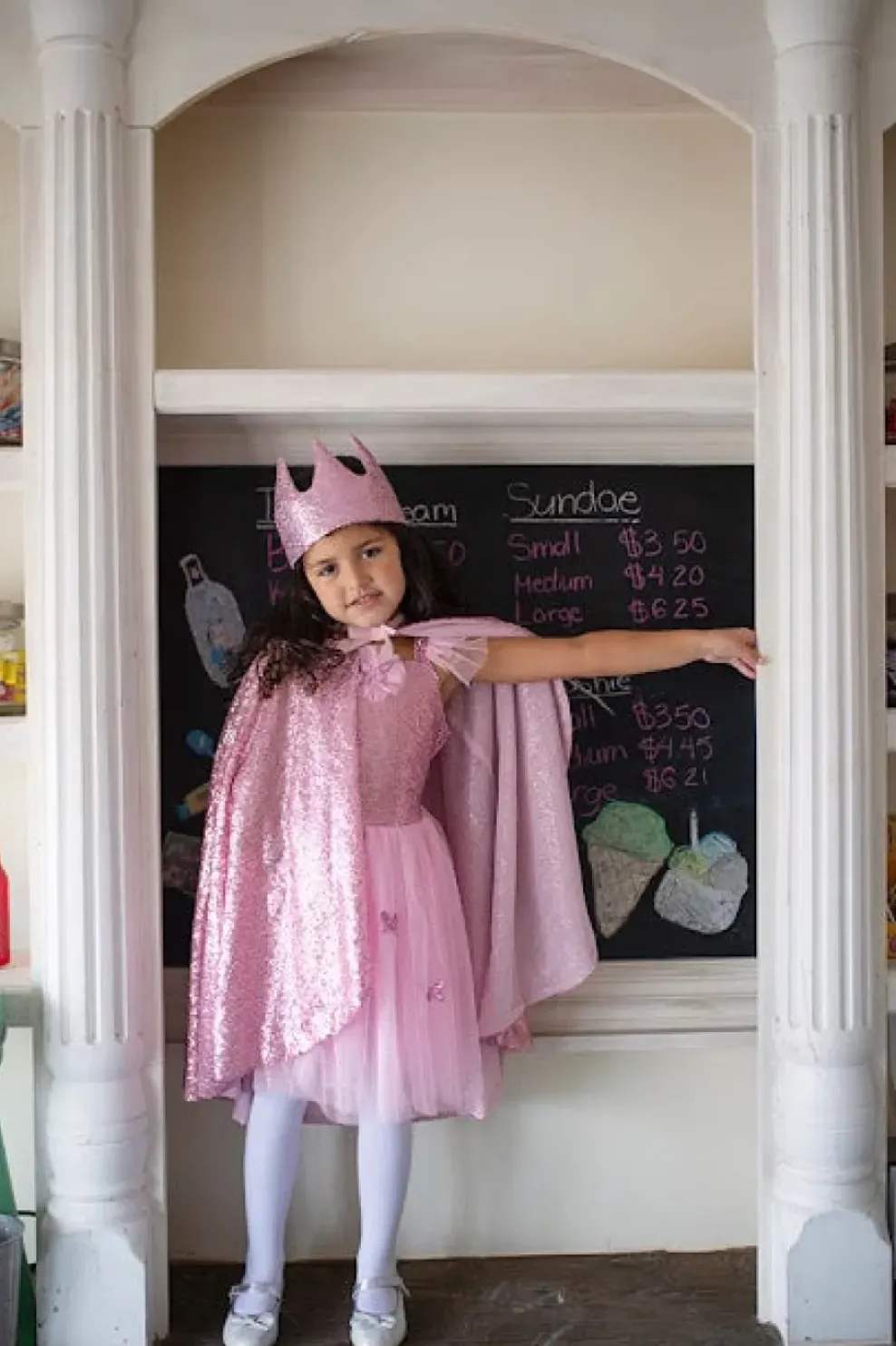 Creative Education of Canada Inc Great Pretenders Precious Pink Sequins Cape Size 5/6 Discount