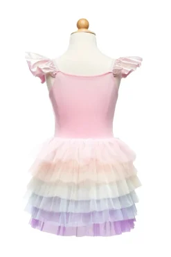 Creative Education of Canada Inc Great Pretenders Rainbow Ruffle Tutu Dress Size 5/6 Best