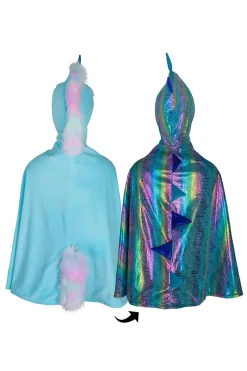 Creative Education of Canada Inc Great Pretenders Reversible Unicorn/Dragon Cape Size 5/6 Fashion