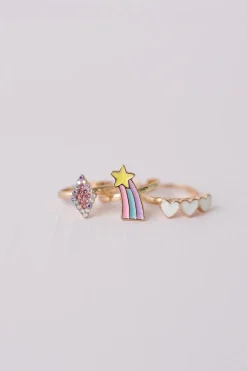 Creative Education of Canada Inc Great Pretenders Ring Set: Heart Star Discount