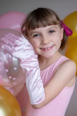Creative Education of Canada Inc Great Pretenders Storybook Princess Gloves: Light Pink Hot