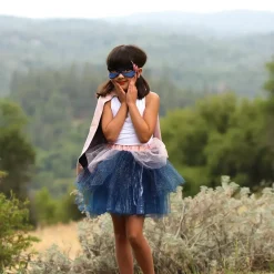 Creative Education of Canada Inc Great Pretenders Super Duper Tutu Cape & Mask, Pink & Navy Online