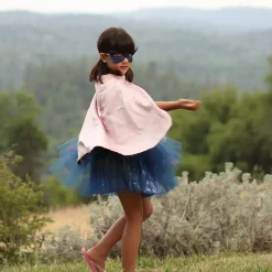 Creative Education of Canada Inc Great Pretenders Super Duper Tutu Cape & Mask, Pink & Navy Online