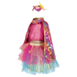 Creative Education of Canada Inc Great Pretenders Super-Duper Tutu with Cape & Mask, Pink & Gold New