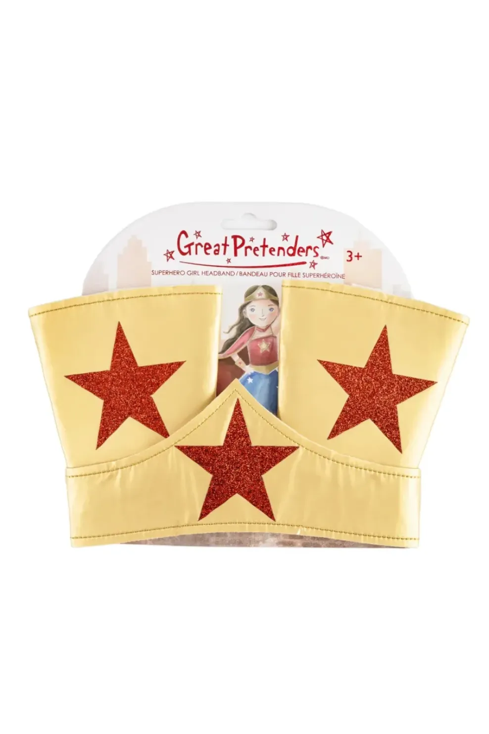 Creative Education of Canada Inc Great Pretenders Superhero Girl Headband New