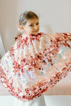 Creative Education of Canada Inc Great Pretenders The 5th Avenue Pink Palette Cape Size 4/6 New