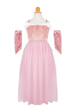 Creative Education of Canada Inc Great Pretenders Velvety Soft Sleeping Sweetheart Princess Gown with Arm Warmers Fashion