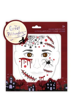 Creative Education of Canada Inc Great Pretenders Zombie Face Stickers Outlet