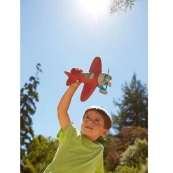 Green Toys Airplane Red Hot