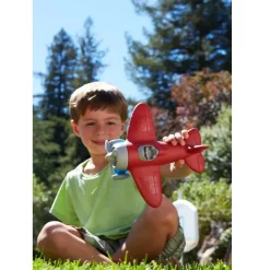 Green Toys Airplane Red Hot