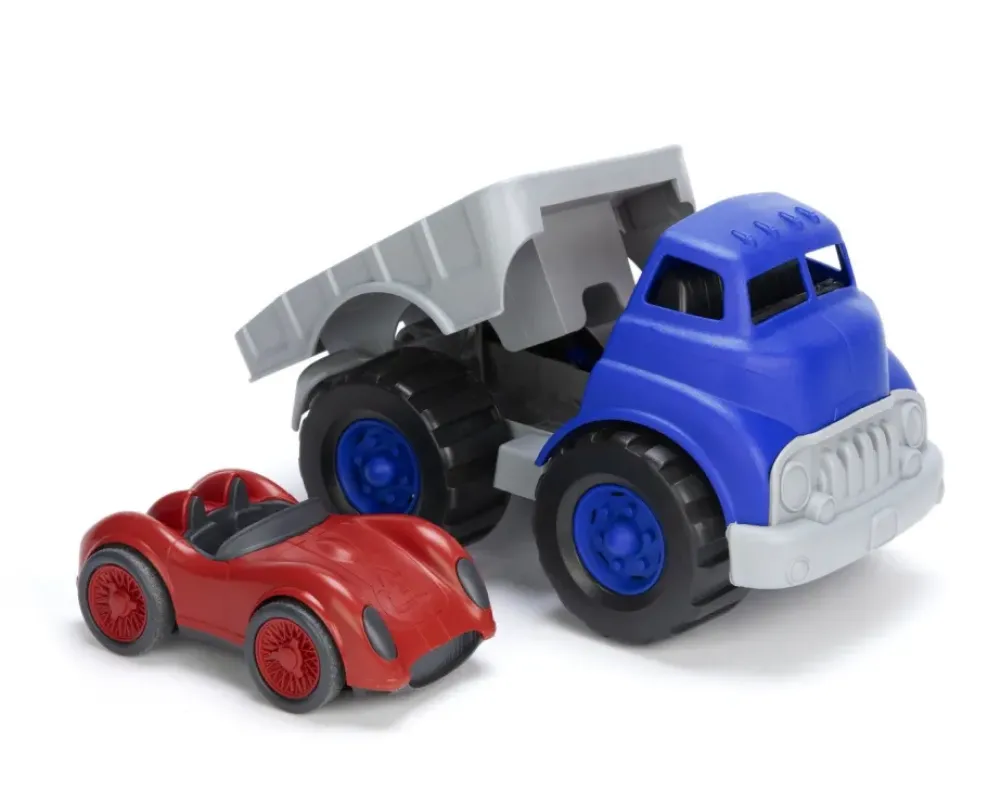 Green Toys Flatbed Truck & Race Car Clearance
