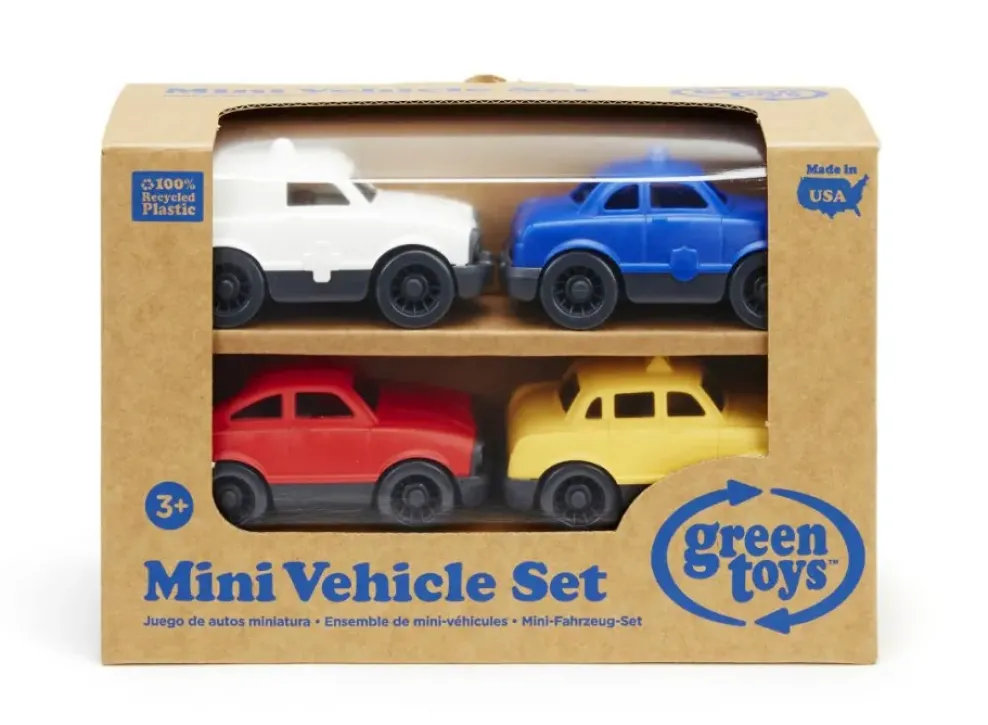 Green Toys Mini Vehicle Set New