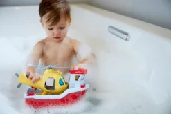 Green Toys Rescue Boat & Helicopter Discount