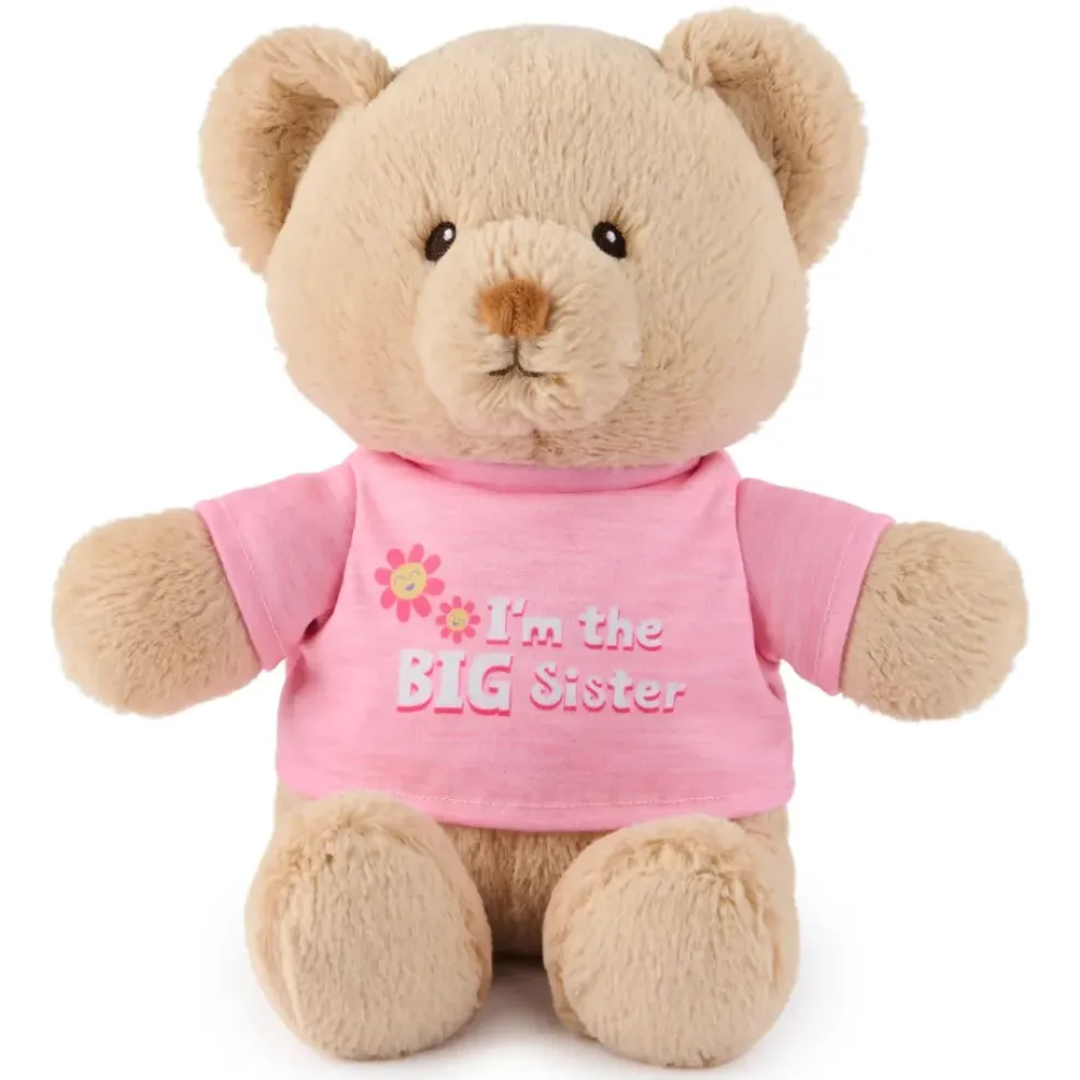 Gund "I'm the Big Sister Bear" Pink 12" Online