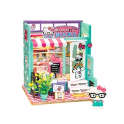 Hands Craft US, Inc. Hands Craft Hello Kitty® DIY Miniature Bookstore Kit Clearance