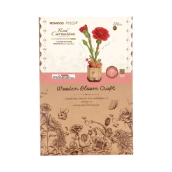 Hands Craft US, Inc. Hands Craft Wooden Bloom Craft: Red Carnation Sale