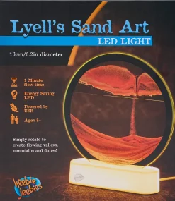 Heebie Jeebies Lyells Sand Art LED Fashion