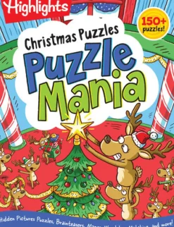 Penguin Random House LLC Highlights: Christmas Puzzles - Puzzle Mania Hot