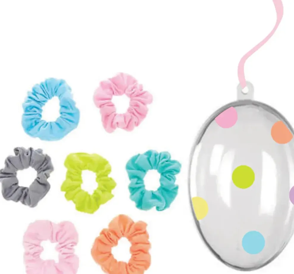 iScream ® Let's Polka Dot Scrunchie Egg Ornament Set Hot