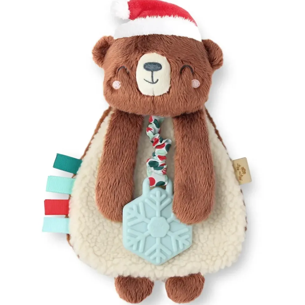 Itzy Ritzy Itzy Lovey™ Holiday Bear Plush + Teether Toy Discount