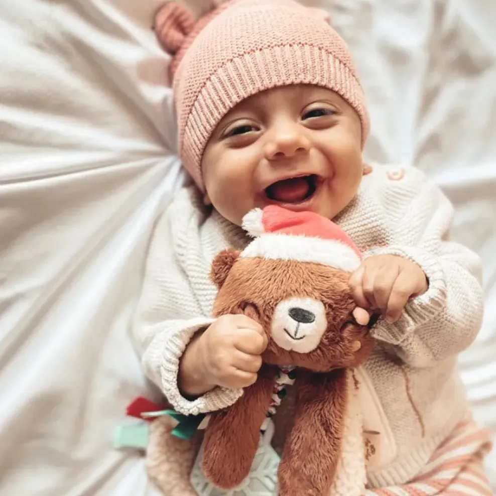 Itzy Ritzy Itzy Lovey™ Holiday Bear Plush + Teether Toy Discount