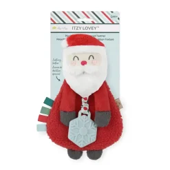 Itzy Ritzy Itzy Lovey™ Holiday Santa Plush + Teether Toy Sale