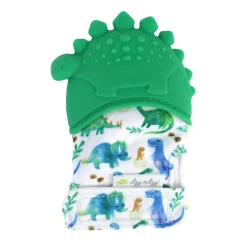 Itzy Ritzy Itzy Mitt™ Silicone Teething Mitt Dinosaur Fashion