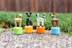 Jack Rabbit Creations Dog Push Puppets (1 randomly selected) Outlet