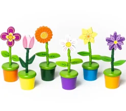 Jack Rabbit Creations Flower Push Puppets New