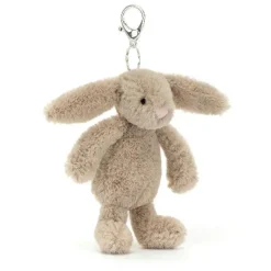Jellycat Bashful Bunny Beige Bag Charm 7" Clearance