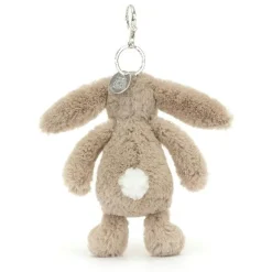 Jellycat Bashful Bunny Beige Bag Charm 7" Clearance