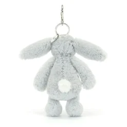 Jellycat Bashful Bunny Silver Bag Charm 7